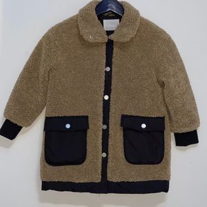 Kids Zara faux coat